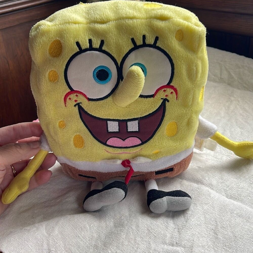 Vintage Nickelodeon Sponge Bob Square pants plush.
